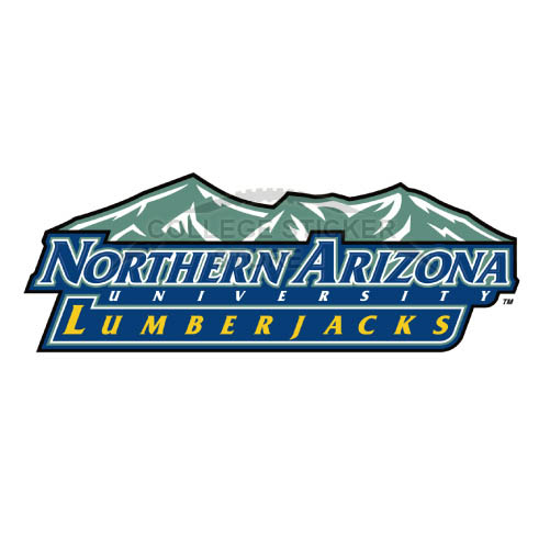 Personal Northern Arizona Lumberjacks Iron-on Transfers (Wall Stickers)NO.5648